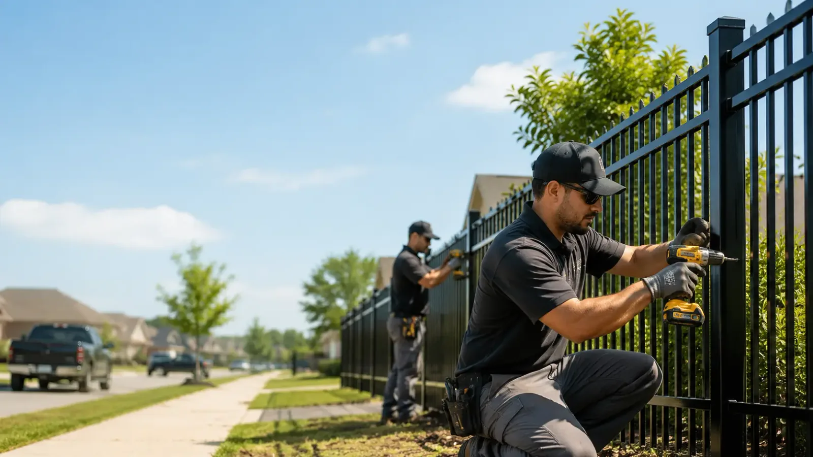 Metal Fence Installation in Jacob, IL